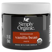 Madagascar Vanilla Bean Paste, 2 oz, Simply Organic