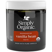 Madagascar Vanilla Bean Paste, Value Size, 4 oz, Simply Organic