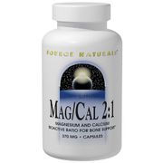 Mag/Cal 2:1 370 mg, 180 Capsules, Source Naturals