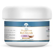 Magnesium Bath Crystals, 75 g x 4 pc, Health and Wisdom Inc.