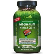 Magnesium + Beets & CoQ10, 60 Liquid Soft-Gels, Irwin Naturals