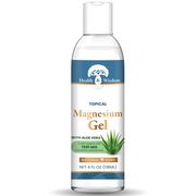 Magnesium Gel with Aloe Vera, Flip Top Cap, 4 oz x 2 pc, Health and Wisdom Inc.