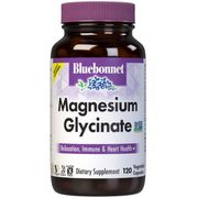 Magnesium Glycinate, Value Size, 120 Vegetable Capsules, Bluebonnet Nutrition