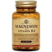 Magnesium with Vitamin B-6, 250 Tablets, Solgar