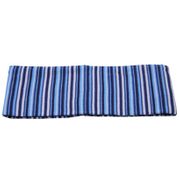 Maple Lycra Stretch Fabric Headband - Blue Stripe, 1 ct, DiPrima Beauty