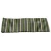Maple Lycra Stretch Fabric Headband - Green Stripe