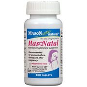 MasoNatal, 100 Tablets, Mason Natural