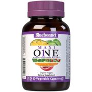 Maxi One Whole Food-Based Multiple, With Iron, 30 Vegetable Capsules, Bluebonnet Nutrition