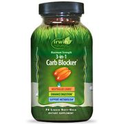 Maximum Strength 3-In-1 Carb Blocker, 75 Liquid Soft-Gels, Irwin Naturals