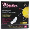 MaxION Ultra Thin Winged Pads, Regular/Daytime