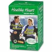 Medisana Healthy Heart Value Pack - Heart Rate Monitor & Digital Pedometer