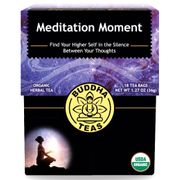 Meditation Moment, Organic Herbal Tea, 18 Tea Bags, Buddha Teas