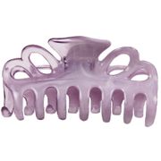 Medium Double Loop Hair Clamp - Gardenia - Twin Plum, 1 ct, DiPrima Beauty
