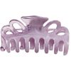 Medium Double Loop Hair Clamp - Gardenia - Twin Plum
