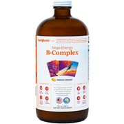 Mega Energy B-Complex Liquid Supplement, 32 oz, Liquid Health