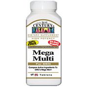 Mega Multi For Men, Multi-Vitamins & Minerals, 90 Tablets, 21st Century ...