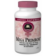Mega Primrose 1350mg Eternal Woman (Evening Primrose Oil) 60 softgels from Source Naturals