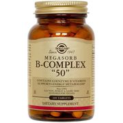 Megasorb B-Complex 50, 100 Tablets, Solgar