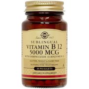 Sublingual Vitamin B12 5000 mcg, 30 Nuggets, Solgar
