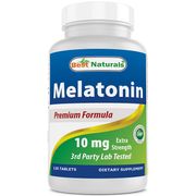 Melatonin 10 mg, 120 Tablets, Best Naturals