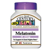 Melatonin 3 mg 90 Tablets, 21st Century Health Care