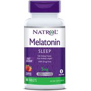 Melatonin 5 mg Fast Dissolve, Stawberry, 90 Tablets, Natrol