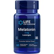 Melatonin 3 mg, 60 Vegetarian Lozenges, Life Extension