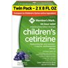 Children's Cetirizine Allergy Relief Oral Solution, Sugar-Free Grape Flavor