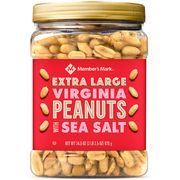 Member's Mark Extra Large Virginia Peanuts with Sea Salt, 34.5 oz (978 g)