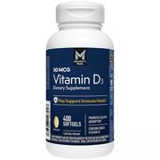 Member's Mark Vitamin D3, 50 mcg, 400 Softgels