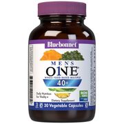 Men's One 40+ Whole Food-Based Multiple, 30 Vegetable Capsules, Bluebonnet Nutrition