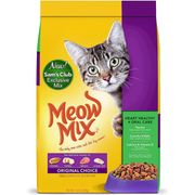 Meow Mix Original Choice Dry Cat Food, Heart Health & Oral Care Formula, 24 lb (10.88 kg)