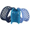 Mesh Hair Elastic - Paris - Assorted (Indigo, Aqua, Smoke Blue)