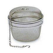 Mesh Tea Ball, Stainless Steel, 4  Inches, StarWest Botanicals