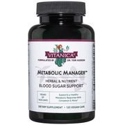 Metabolic Manager, 120 Vegetarian Capsules, Vitanica