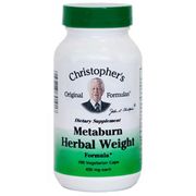 Metaburn Herbal Weight Formula, 100 Vegicaps, Christopher's Original Formulas