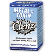 Metal & Toxin Clenz, 60 Veggie Caps, Natural Balance