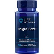 Migra-Eeze, Butterbur-Ginger-Riboflavin Formula, 60 Softgels, Life Extension