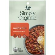 Mild Chili Seasoning Mix, 1 oz, Simply Organic