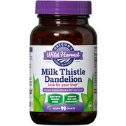 Milk Thistle Dandelion, Organic, Value Size, 180 Capsules, Oregon's Wild Harvest