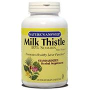 Milk Thistle Seed Standardized, 120 Veggie Caps, Nature's Answer