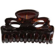 Mini Hair Clamp - Daisy - Tortoise Shell, 2 ct Per Card, DiPrima Beauty