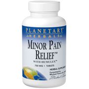 Minor Pain Relief 750mg, 90 Tablets, Planetary Herbals