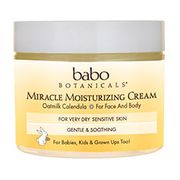Miracle Moisturizing Cream, Oatmilk Calendula, 2 oz, Babo Botanicals