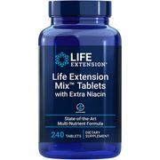 Mix Tablets with Extra Niacin, Multi-Nutrient Formula, 240 Tablets, Life Extension