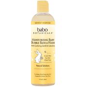 Moisturizing Baby Bubble Bath & Wash, Oatmilk Calendula, 15 oz, Babo Botanicals