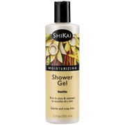 Moisturizing Shower Gel, Vanilla, 12 oz, ShiKai