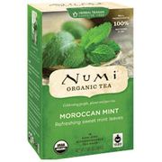 Moraccan Mint Tea, Herbal Teasan, 18 Tea Bags, Numi Tea