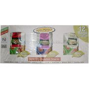 Mrs. May's Slow Dry-Roasted Snacks Variety Pack, 12 Bags (Almond, Cashew & Cran-Blueberry Crunches)