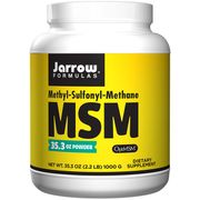 MSM Sulfur Powder 1000 grams, 1 kilo, Jarrow Formulas